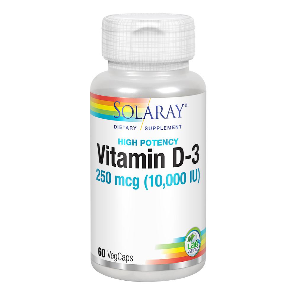 Solaray - Super Strength Vitamin D-3