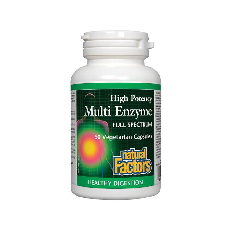Natural Factors Multi Enzyme High Potency Full Spectrum