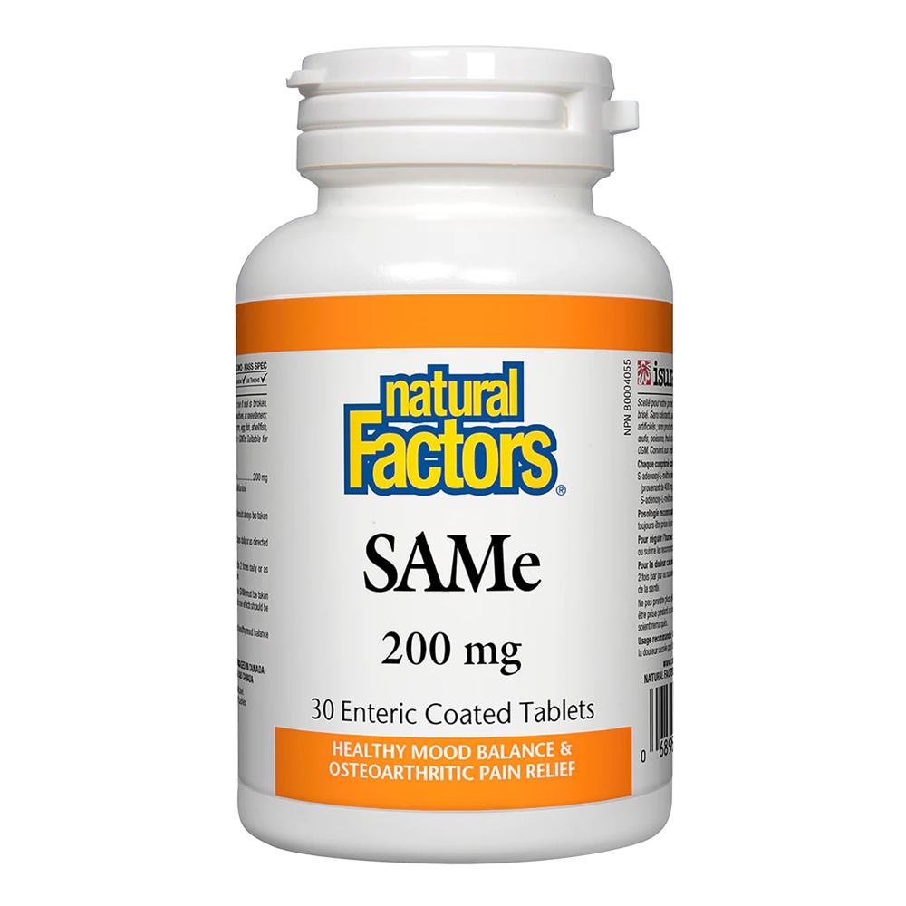 Natural Factors SAMe 200 mg