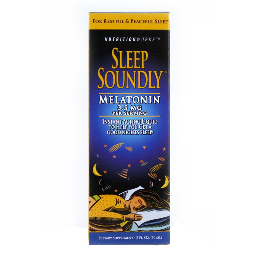 Sleep Soundly - Liquid Melatonin 3.5mg 