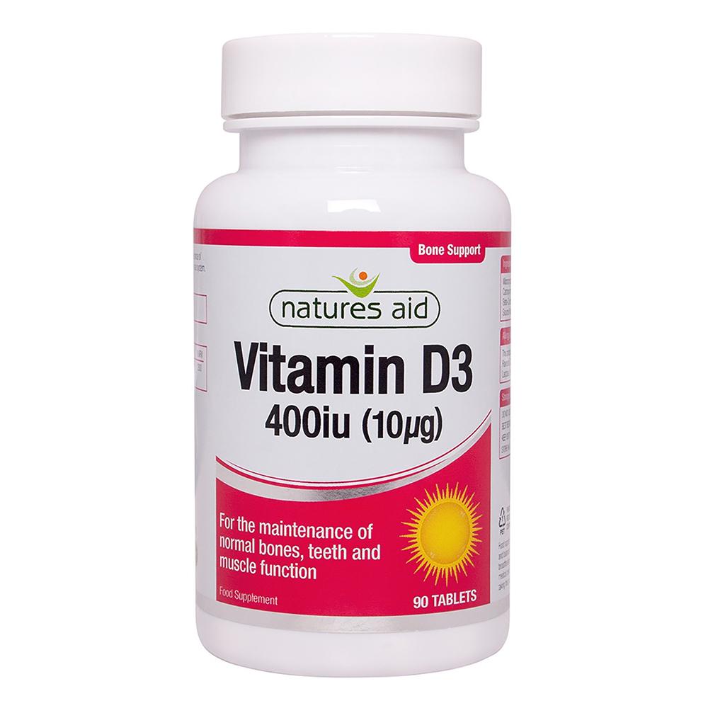 Natures Aid - Vitamin D3 400iu
