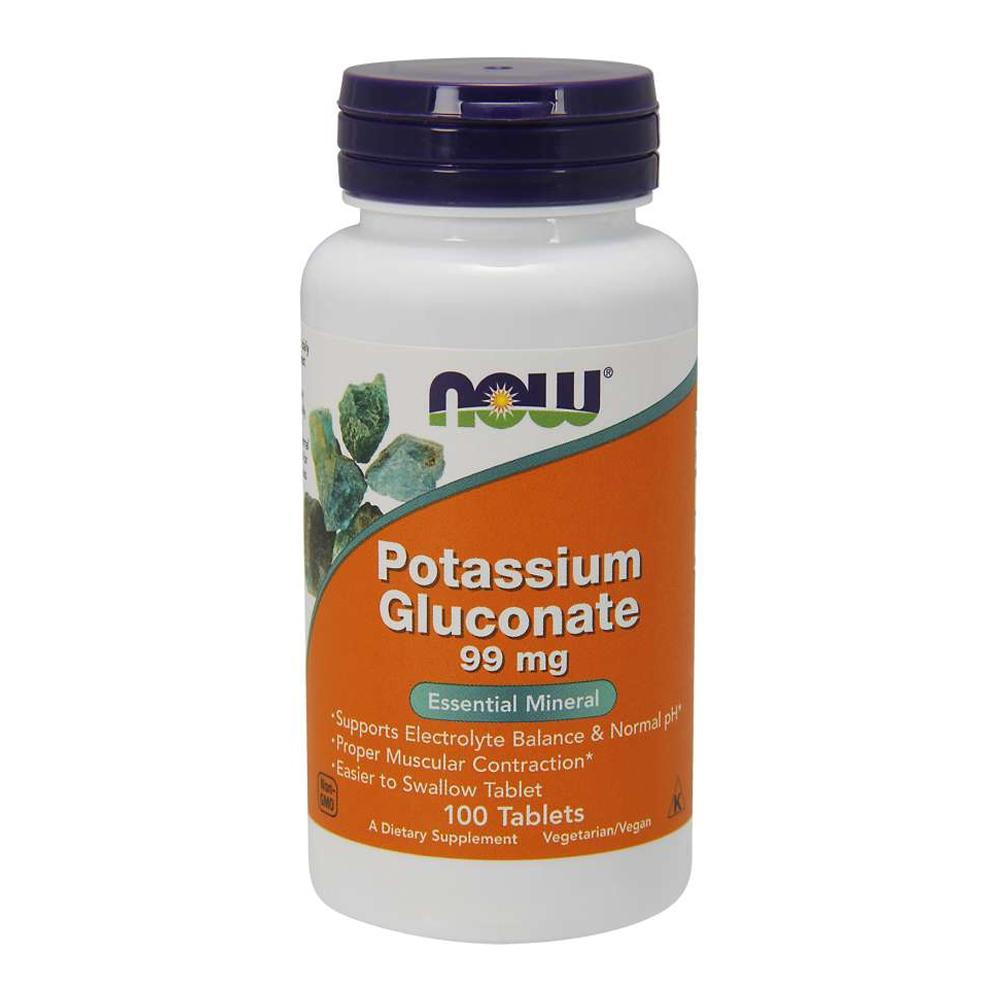 Now Potassium Gluconate 99 mg