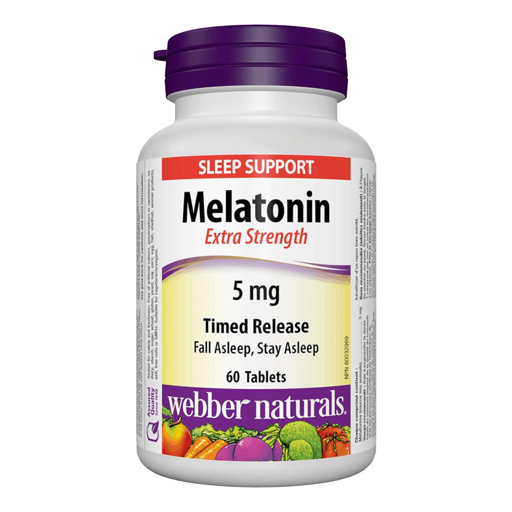 Webber Naturals - Sleep Support Melatonin 5mg