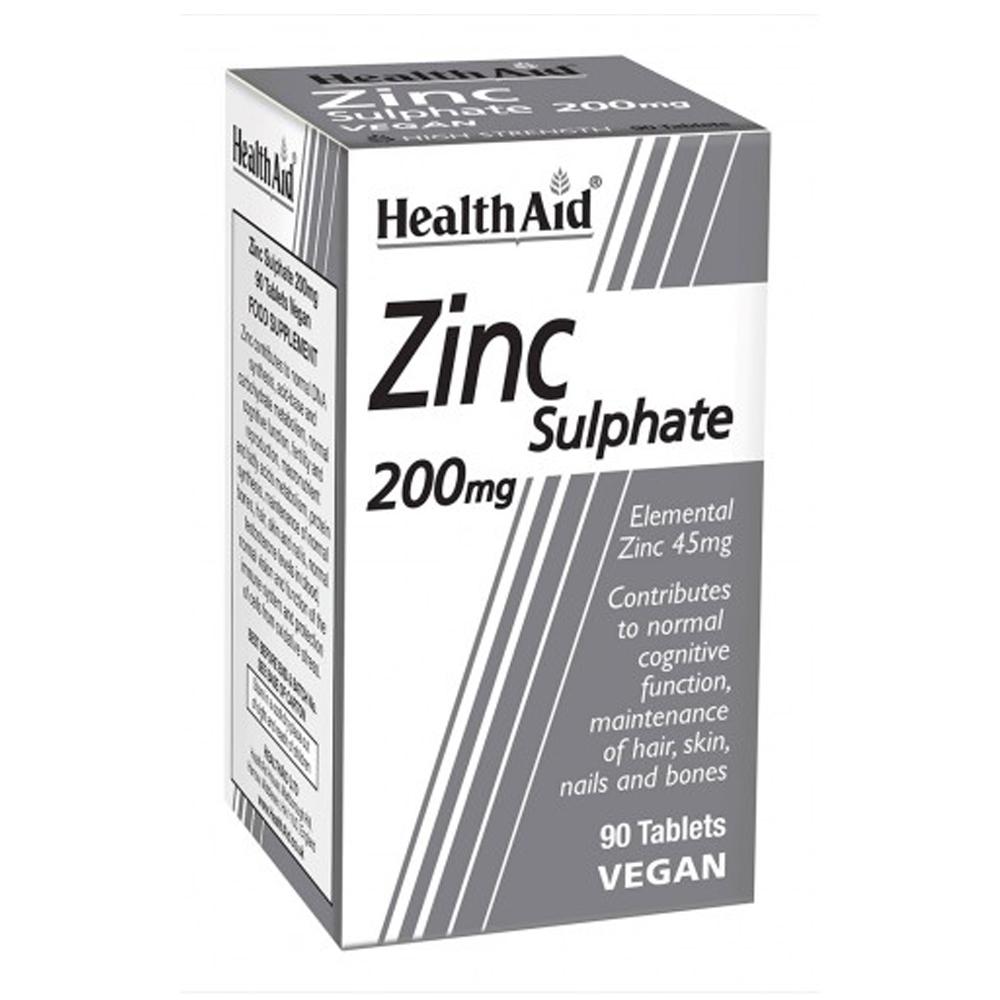 Health Aid - Zinc Sulphate 200mg