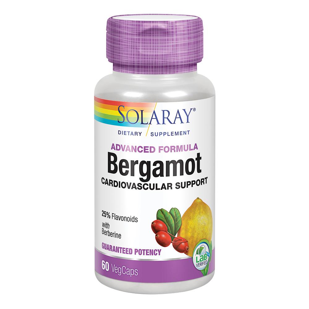Solaray - Bergamot Advanced Formula - Cardiovasular Support