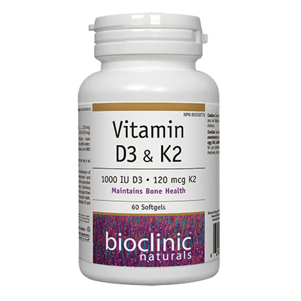 بيوكلينيك ناتشورالز - فيتامين د3 و ك2