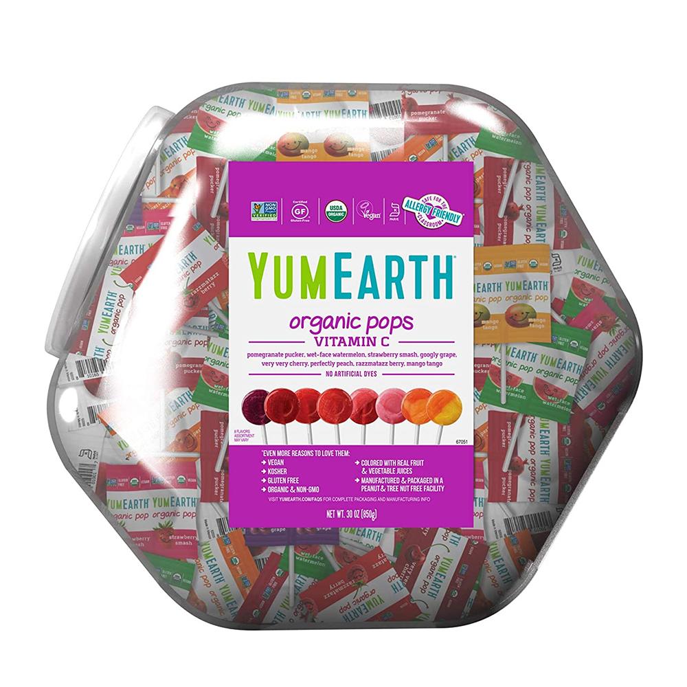 YumEarth - Organic Assorted Vitamin C  Lollipops Pack