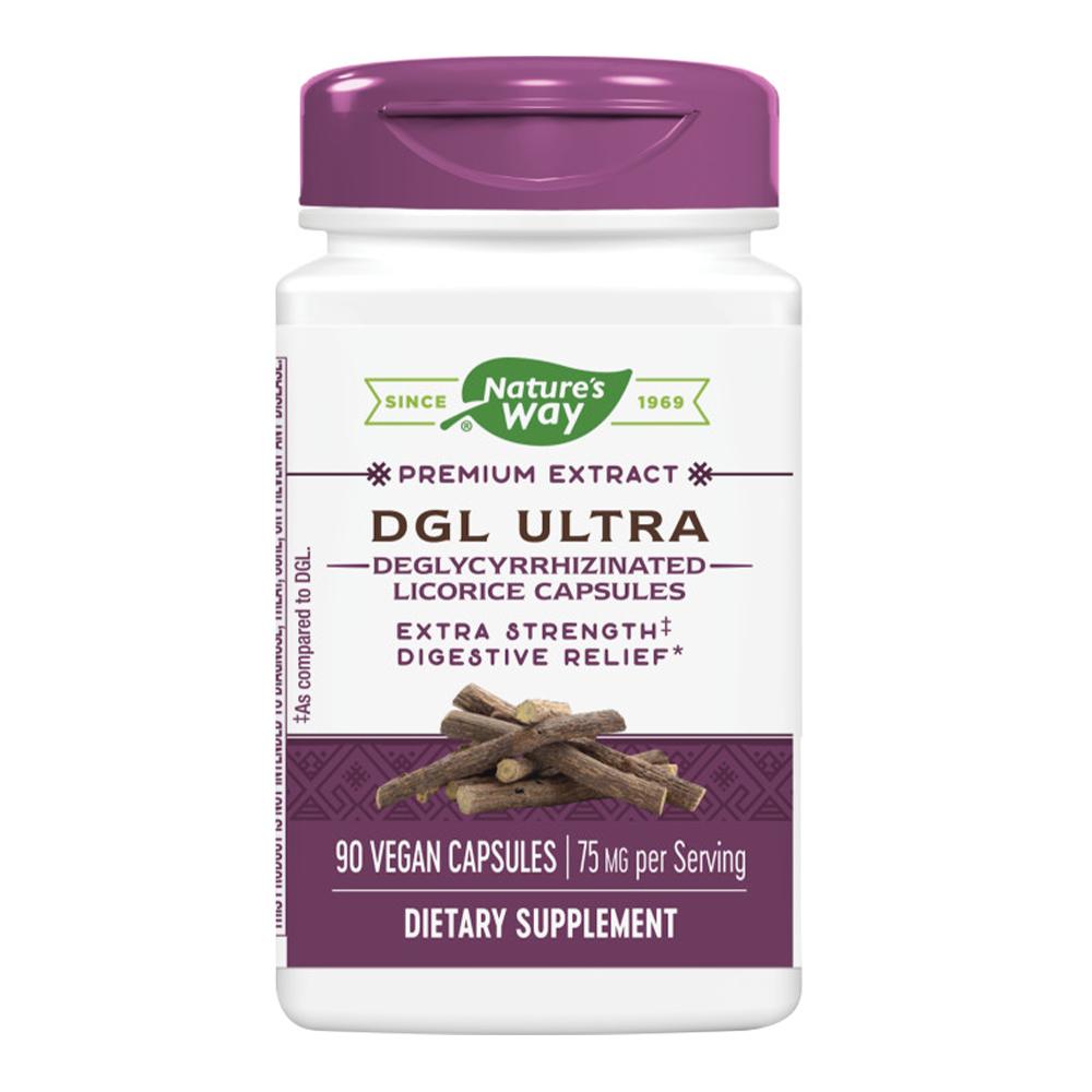 Natures Way - Premium Extract DGL Ultra Extra Strength Digestive Relief