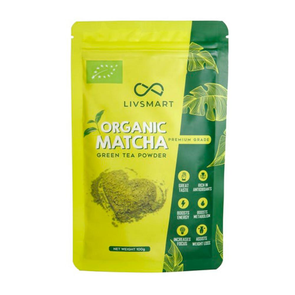 Livsmart Foods - Organic Matcha Green Tea Powder