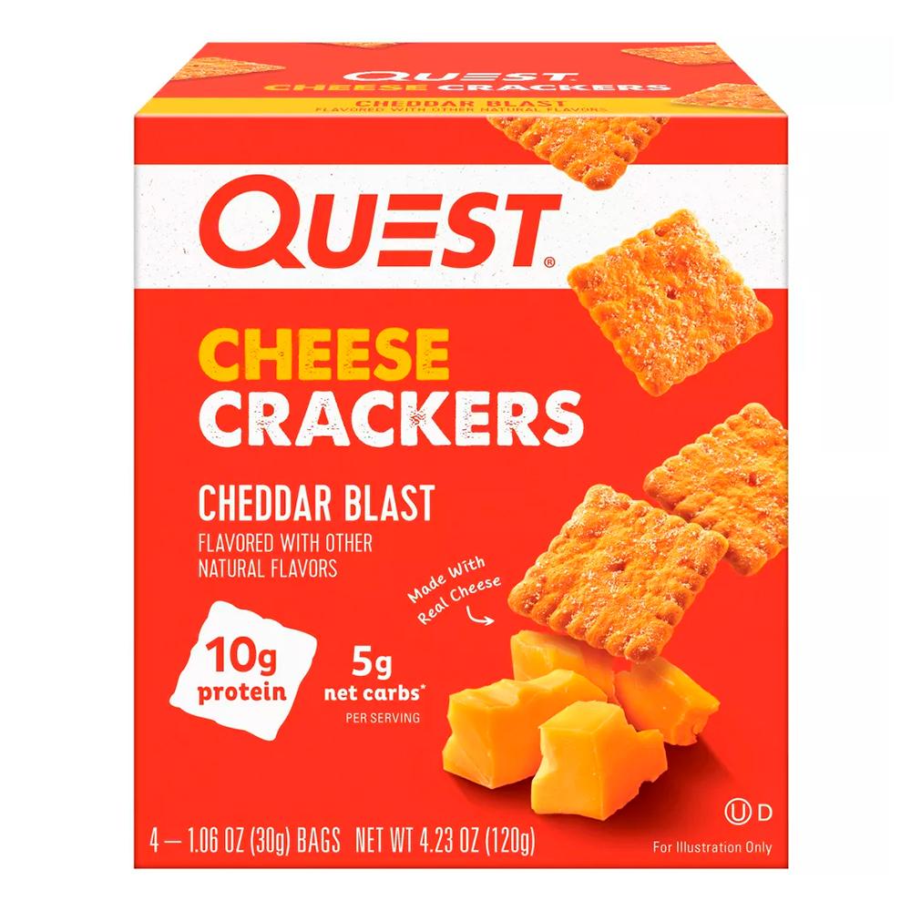 Quest Nutrition - Cheese Crackers - Box of 4