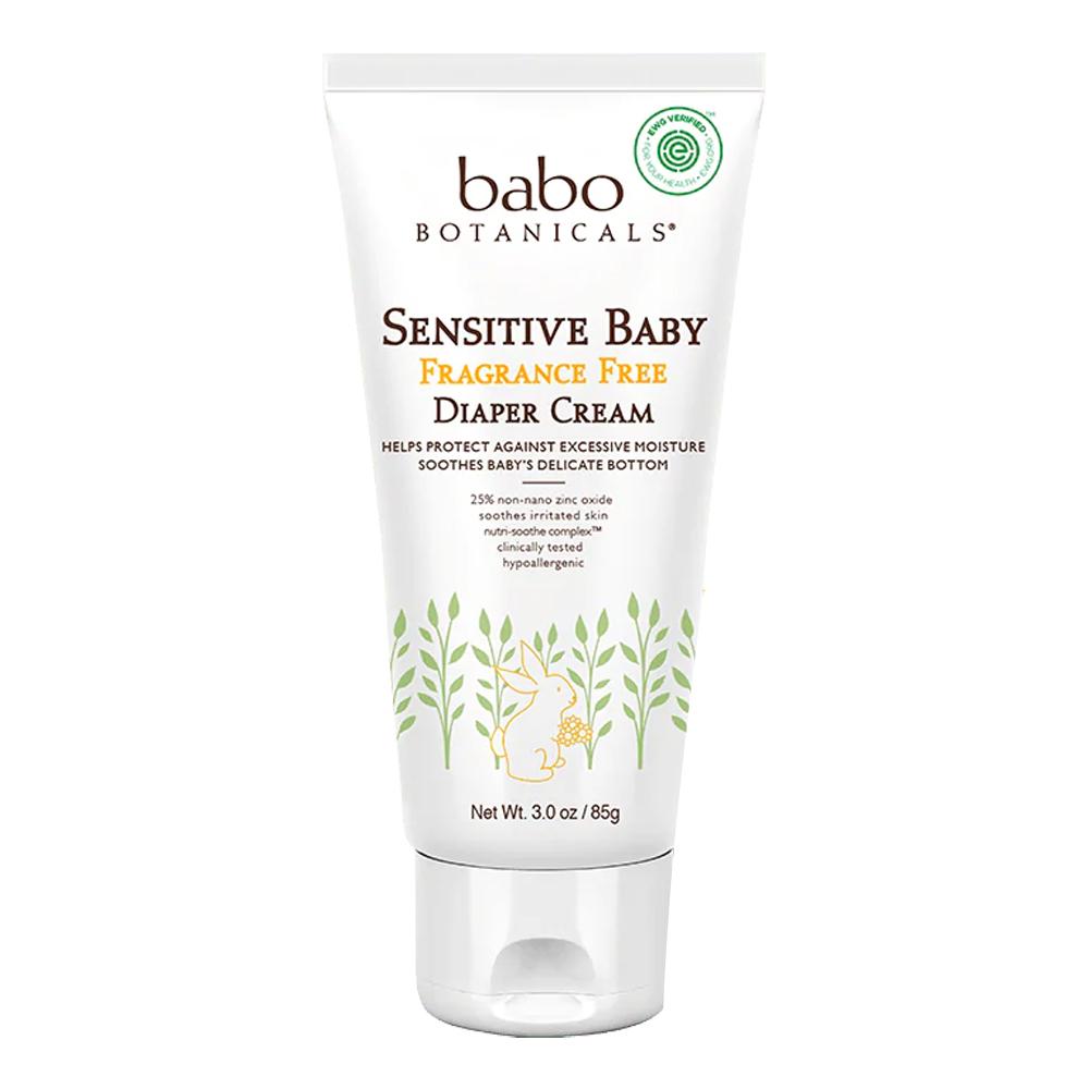 Babo Botanicals - Sensitive Baby Zinc Diaper Rash Cream