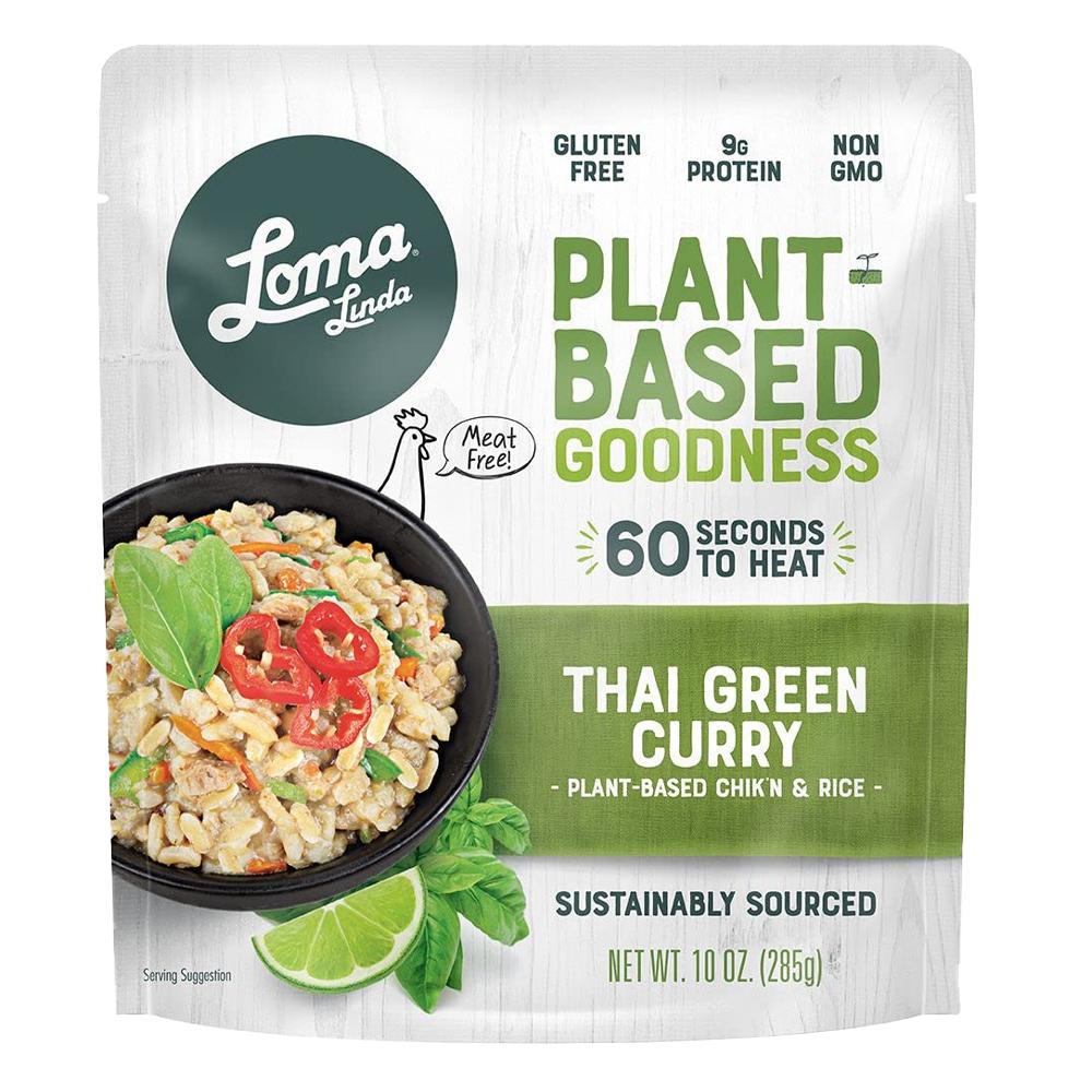 لوما ليندا - وجبة نباتية - كاري اخضر تايلندي