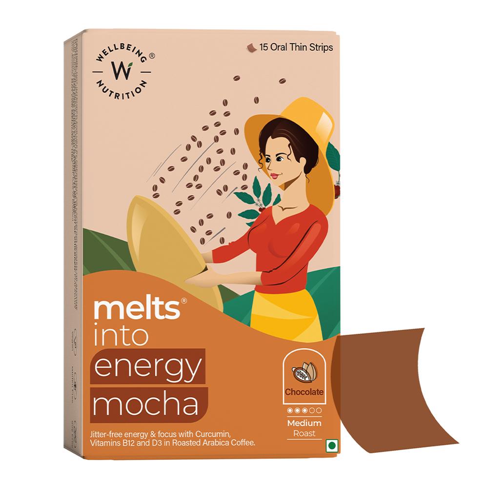 Wellbeing Nutrition - Coffee Melts Energy Mocha