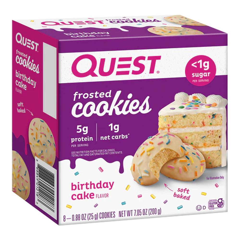 Quest Nutrition - Frosted Cookie Cake - Box of 8