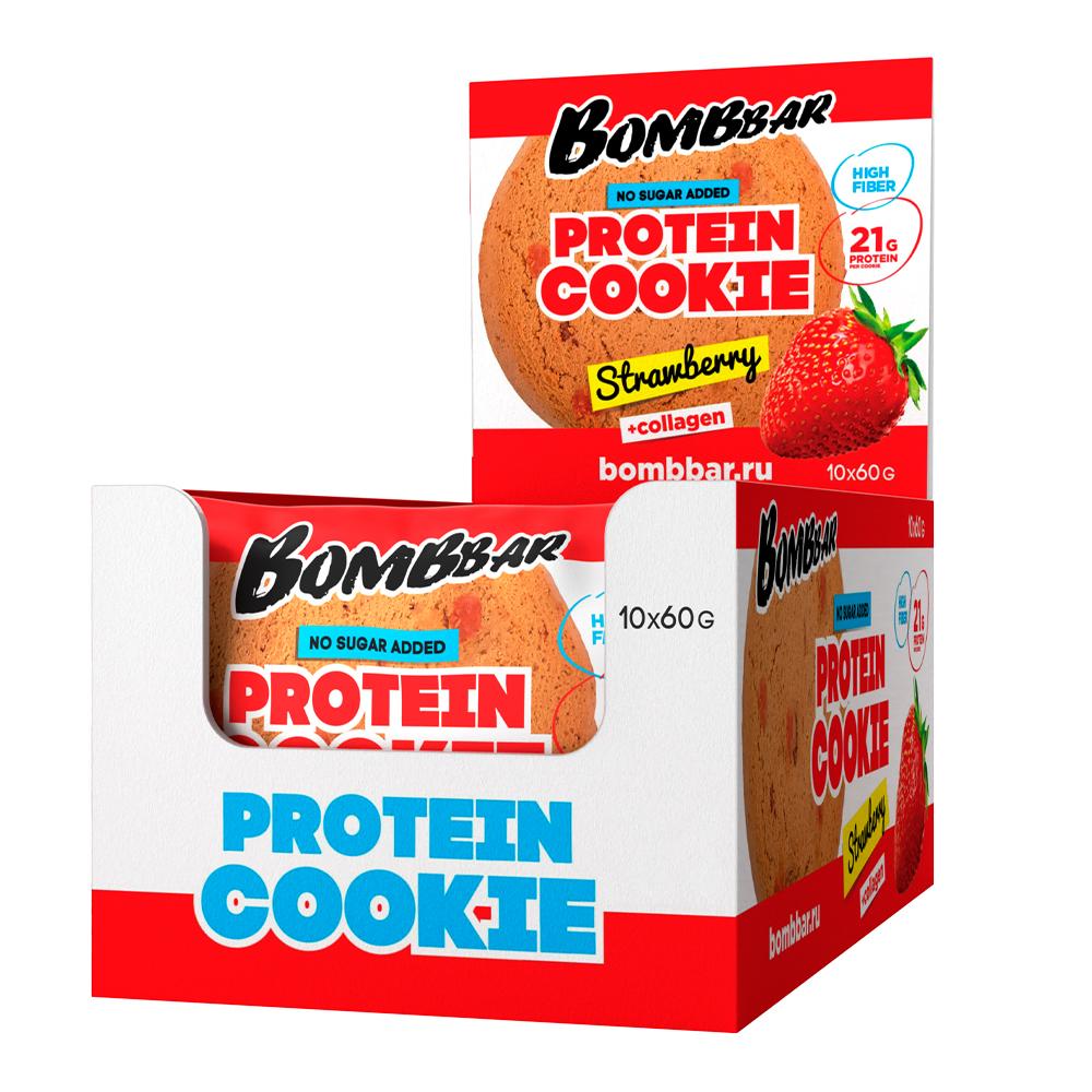 BombBar - Protein Cookies + Collagen - Box of 10