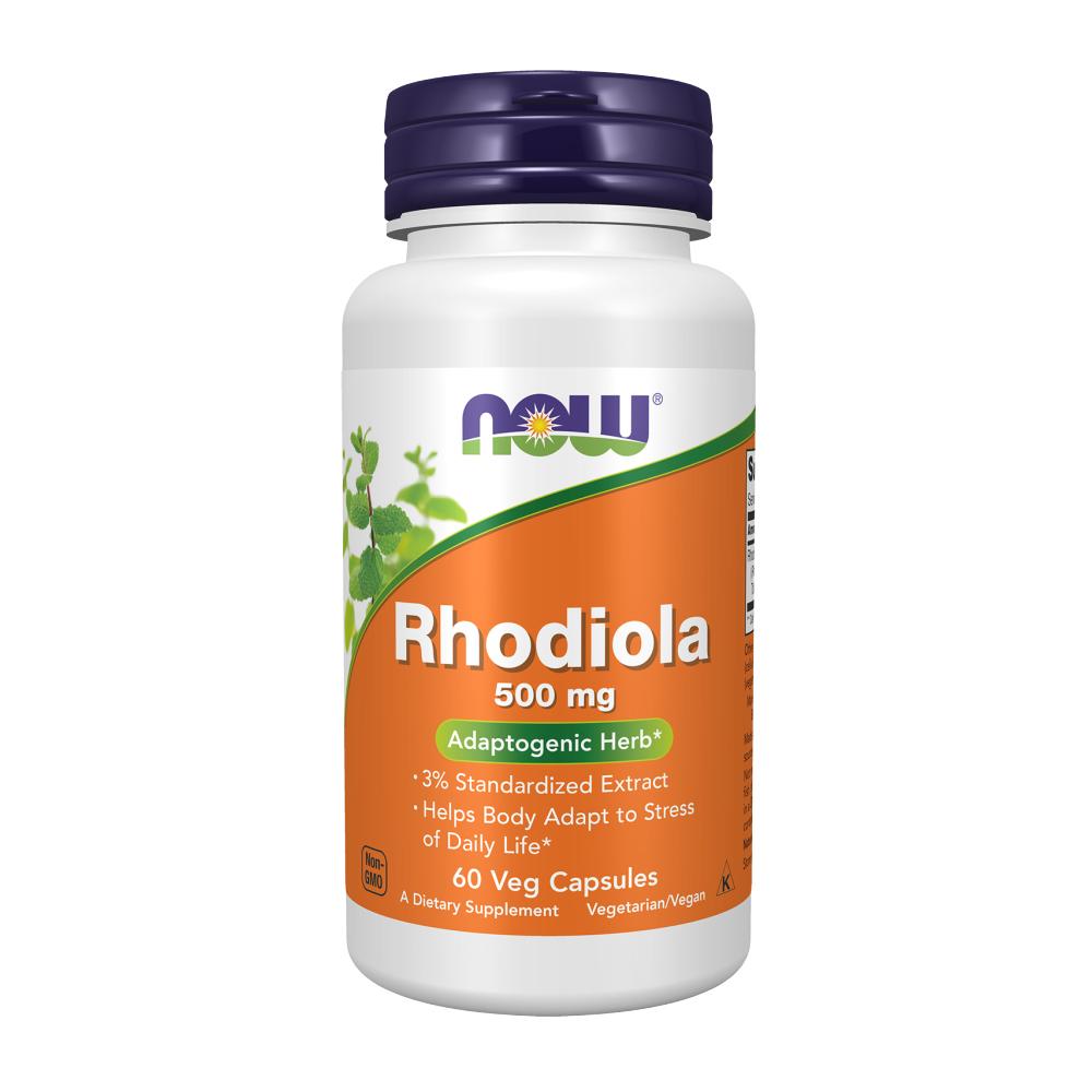 Now Rhodiola 500 mg - Adaptogenic Herb