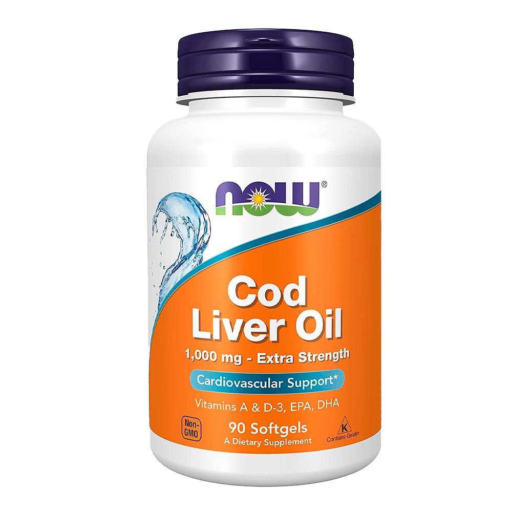 Now Cod Liver Oil - Extra Strength 1,000 mg