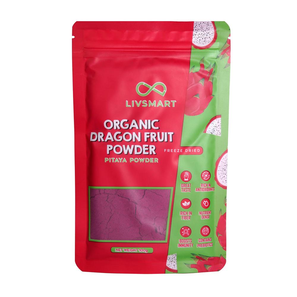 Livsmart Foods - Organic Dragon Fruit Powder