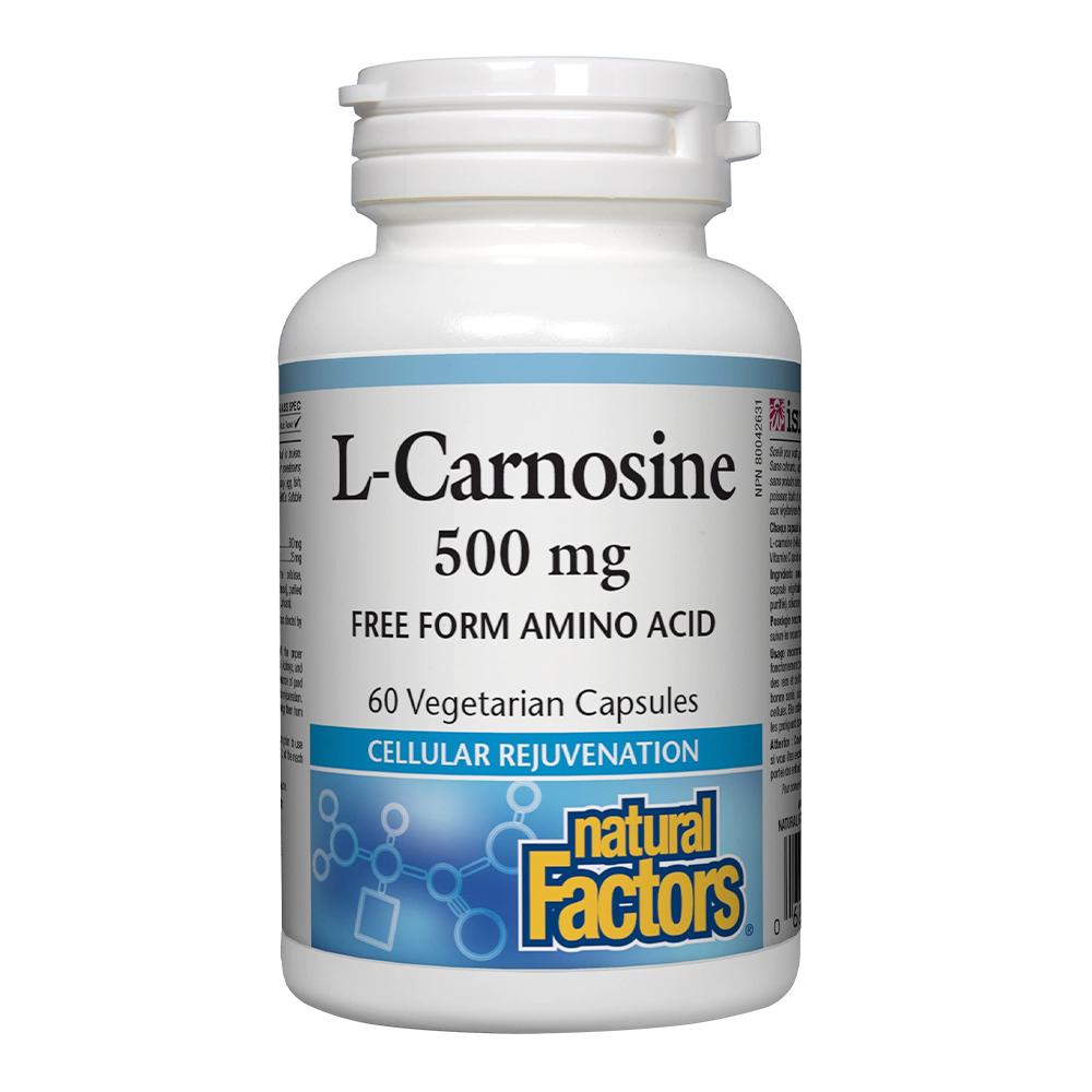 Natural Factors L-Carnosine 500 mg