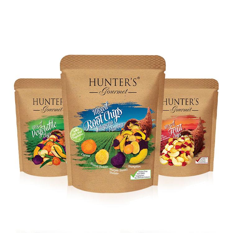 Hunter's Gourmet Chips - Box of 3