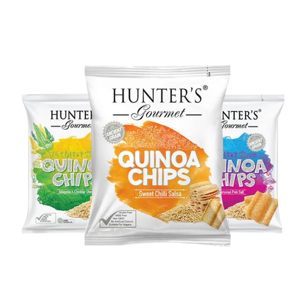 Hunter's Gourmet Quinoa Chips - Box of 3