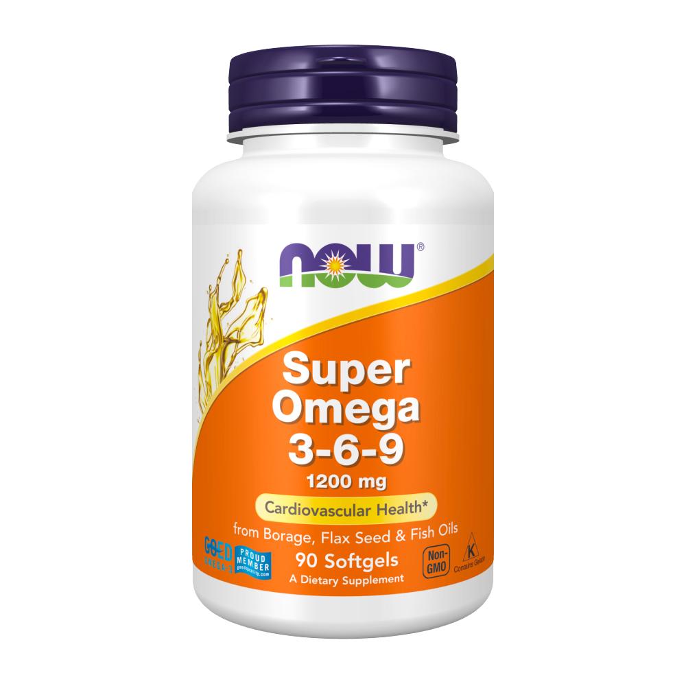 Now Super Omega 3-6-9 1200 mg