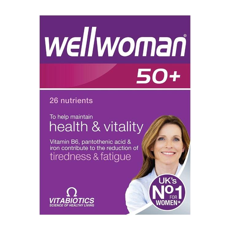 VitaBiotics - Wellwoman 50 + - Intelligent Nutrition for Women Over 50